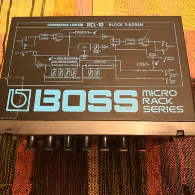 Boss RCE-10 Micro Rack Series Digital Chorus Ensemble 1986 - 1990 - Black image 2