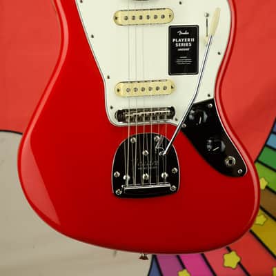 Fender Player II Jaguar®, Rosewood Fingerboard, Coral Red image 3