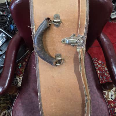 Geib Economo Acoustic Guitar Case 1940s 1950s 1960s image 15