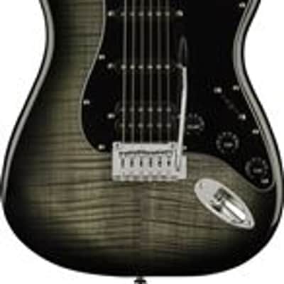 Squier Affinity Stratocaster FMT HSS Guitar Maple Neck Black Burst image 1