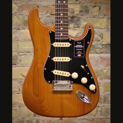 Fender American Professional II Stratocaster with Rosewood Fretboard 2020 - Present Roasted Pine image 5