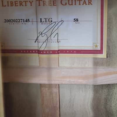 2002 Taylor Liberty Tree Grand Concert image 4