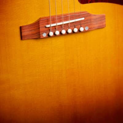 Gibson J-45 Faded 50s Faded Sunburst Acoustic-Electric Guitar image 6