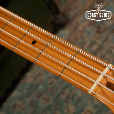 1995 Fender American Vintage Reissue '57 Precision P Bass AVRI Dimarzio w/case image 12