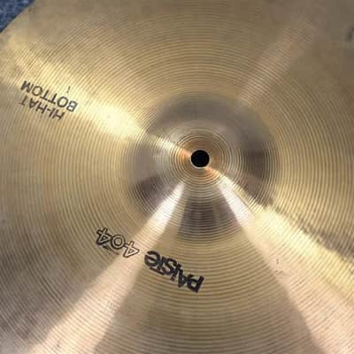Used Paiste 404 Hi Hat Cymbal Bottom 14" - Very Good image 2