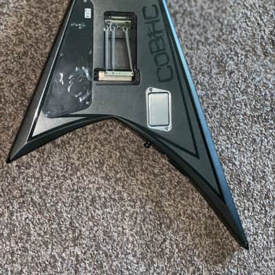 ESP Edwards Alexi Lahio E-AL-166 COBHC flying V electric guitar made in japan Floyd rose neckthru emg pickup ESP Hardshell case image 13