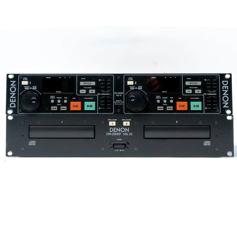 Denon DN-2000F MKII Dual CD Deck with RC-25B Controller and