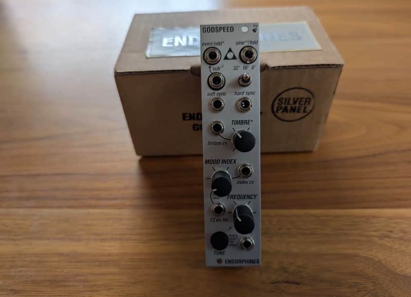 Endorphin.es Godspeed+ Eurorack Synth Module 2019 - Present Silver image 1