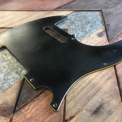 Real Life Relics Fender® Aged Black Telecaster® Pickguard 8 Hole 3 Ply (Fender® SKU 0991356000)   [PGAD1] image 3