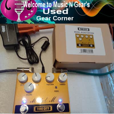 Tone City Model M Distortion Marshall Style TC-T32 Pedal MINT Bild 1