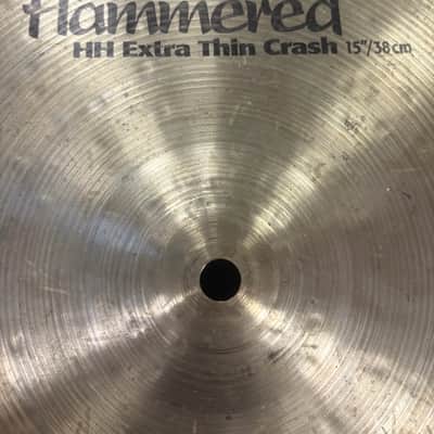 Sabian 15" HH Extra Thin Crash Cymbal (Used) image 2