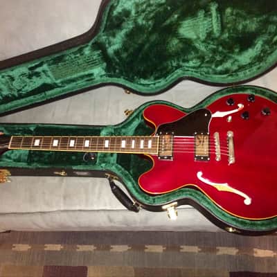 ESP Edwards E-SA-125 LTS  - SemiHollow Body Like Gibson ES335 - Upgrades image 3