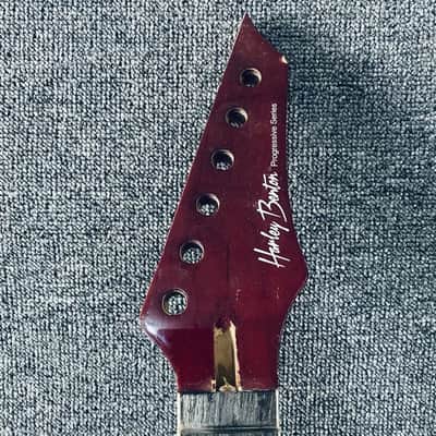 Red Harley Benton Guitar Maple Neck, Rosewood Fingerboard 24 Frets image 2