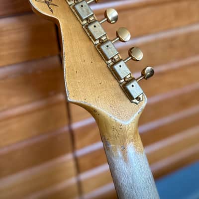 Fender Fender Custom Shop Wild West Guitars 25th Anniversary 1960 Stratocaster Heavy Relic 2024 - Lake Placid Blue image 17