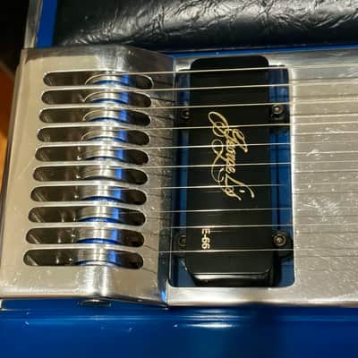 Remington Sustainmaster 2017 - Blue Mica w/ abalone trim, Pedal Steel Guitar image 10