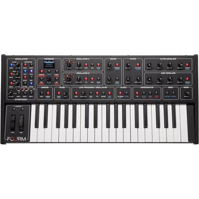 Sequential Fourm Analog Keyboard Synthesizer with Polyphonic Aftertouch image 4