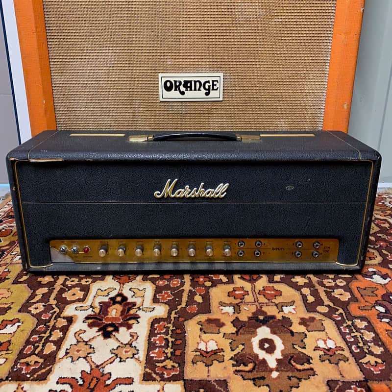 Marshall JTM100 1968 MK V Super PA Amplifier 4-Channel 100-Watt Amp Head 1966 - 1967 image 1