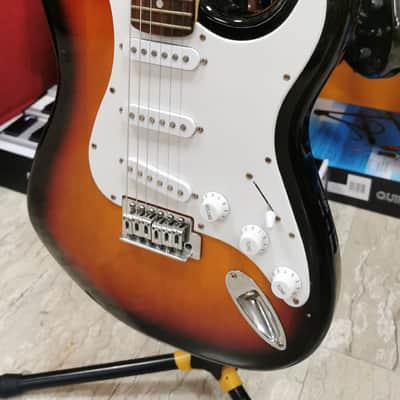 Roling's Stratocaster 22-fret sunburst electric guitar image 1