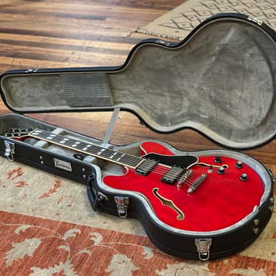 Eastman T486-RD Semi-Hollow Electric w/OHSC image 13