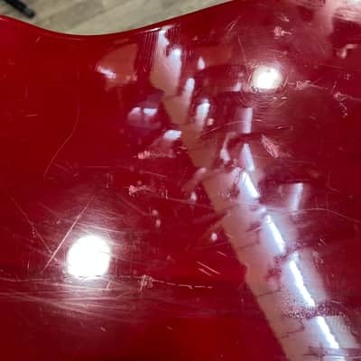 Fender Musicmaster with Rosewood Fretboard 1978 - Red image 18