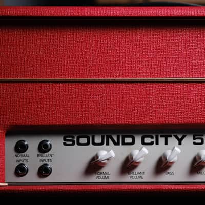 70s Sound City 50 Plus (L50) Red Head – Dallas Arbiter Era image 2