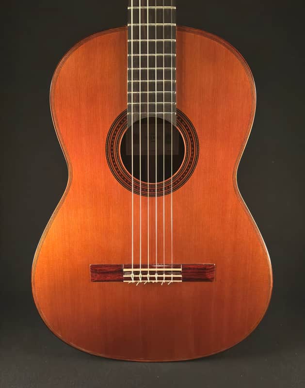 2005 Michael Thames "Double Top" Classical Guitar #605 image 1