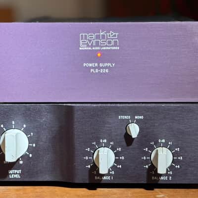 Mark Levinson No. 26 // Vintage Dual Mono Preamplifier / PLS-226 PSU / balanced XLR image 9