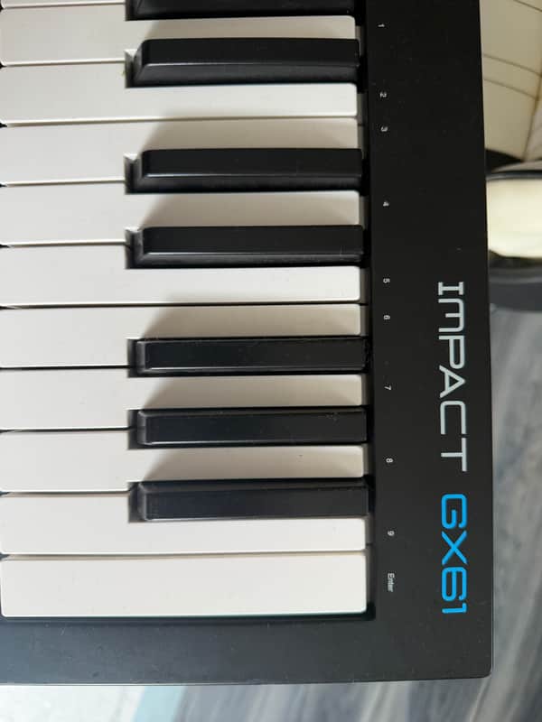 Nektar Impact GX61 USB MIDI Keyboard Controller 2016 - 2021 - Black image 1