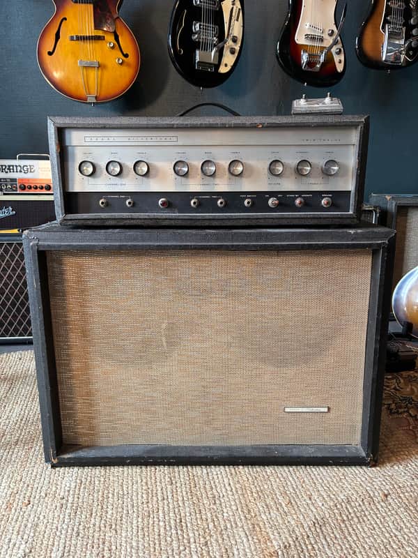 1964 Silvertone Model 1484 Twin Twelve 2x12 Piggyback image 1