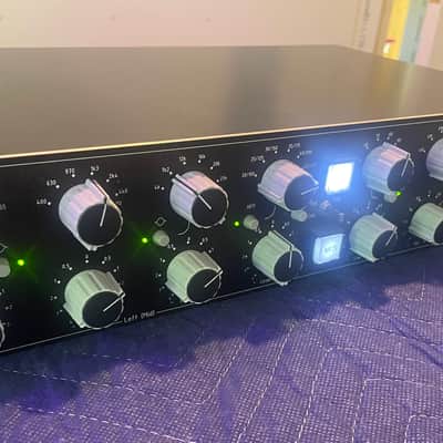 TK Audio TK-Lizer 2 Stereo Baxandall EQ with M/S Circuit 2022 - Present - Black image 1