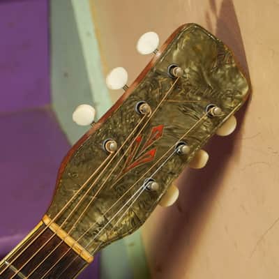 1940s SS Stewart (Harmony-made) Archtop Guitar (VIDEO! Fresh Work, Ready to Go) image 3