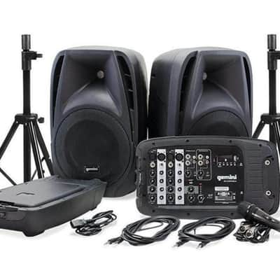 Gemini Sound ES-210MXBLU-ST Portable PA System Pack image 1