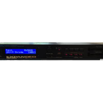 JV-880 Synth Module With Pop Expansion, New Screen, and Battery