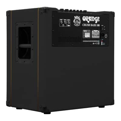 Orange Amplification Crush Bass 100 100-Watt 1x15" Bass Combo Amplifier (Black) Restock Deal image 2
