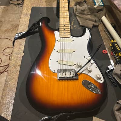 Fender Strat Plus Deluxe with Maple Fretboard 1990 - 1998 - Antique Burst image 1