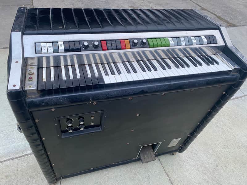Kustom K-1495 Kombo Organ 1960s *Rare* - Black Tuck and Roll (San Antonio, TX) 4x12 Guitar Amp k200 image 1