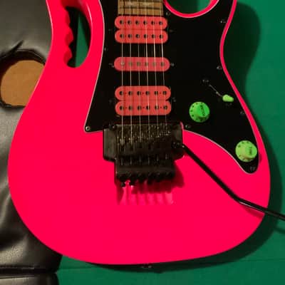 Ibanez JEMJR SP-PK Steve Vai Signature with Rosewood Fretboard 2017 - Pink image 2