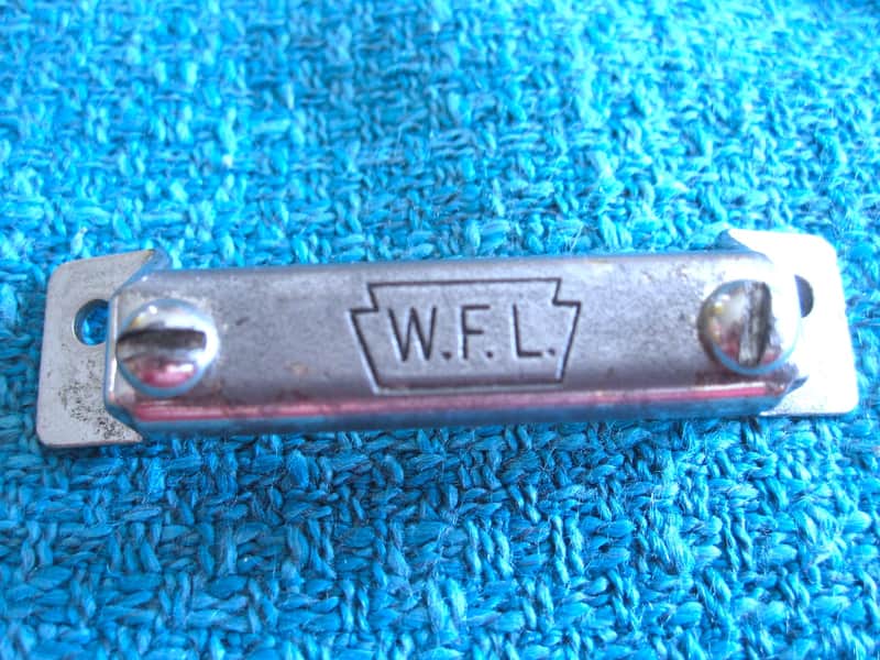 WFL Snare Drum Butt Plate Snare Bracket - Vintage image 1