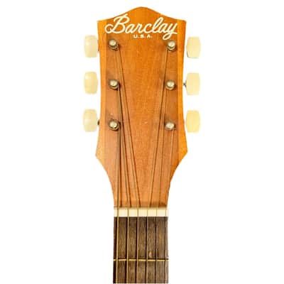 Barclay U.S.A. Concert Acoustic Guitar | Reverb