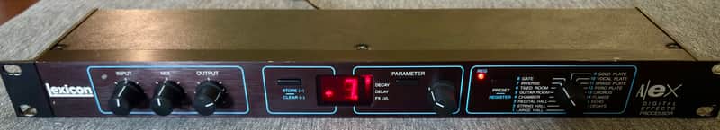 Lexicon Alex Digital Effects Processor 2000s - Black image 1
