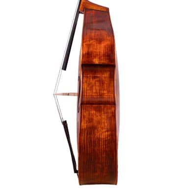 Gamba Double Bass 3/4 Antique Style - Hand-Made in Romania #15 image 16