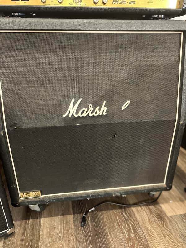 Marshall 1960A Lead 300-Watt 4x12" Angled Guitar Speaker Cabinet image 1
