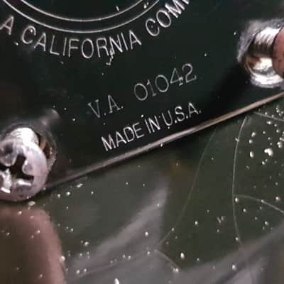 valley arts custom pro USA black beauty mirror gold pre samick 1992 signed image 24