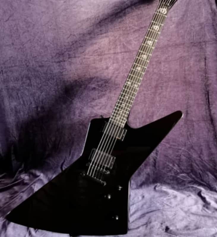 ESP Custom Explorer Electric Guitar James H etfield Snake Inlay