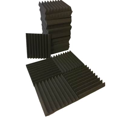 12 Pack Foam Wedge tiles 2"x12"x12" Studio Soundproofing Sound Proof image 1