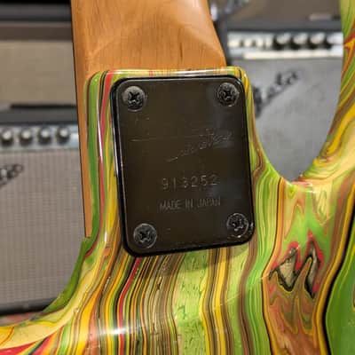 Ibanez UV77-MC Steve Vai Signature Universe 1990 - 1993 - Multi-Color image 5
