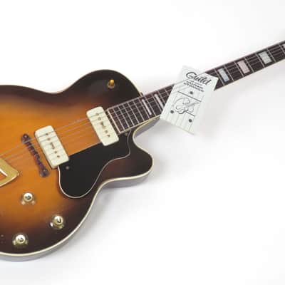 1959 Guild Aristocrat M75 - Sunburst - With Original Case & Hang Tag - Franz Pickups - 5.1 Pounds! image 5