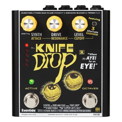 Eventide Knife Drop Fuzz Octave Effects Pedal image 4