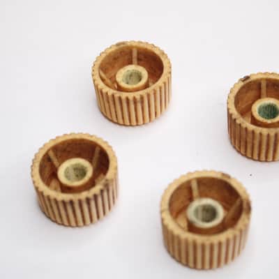 vintage 1960s Harmony Rocket - Cupcake Knobs ( set of 4 ) image 2