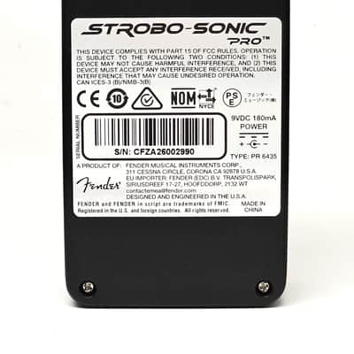 used Fender Strobo-Sonic Pro Tuner, Mint Condition with Box! image 3